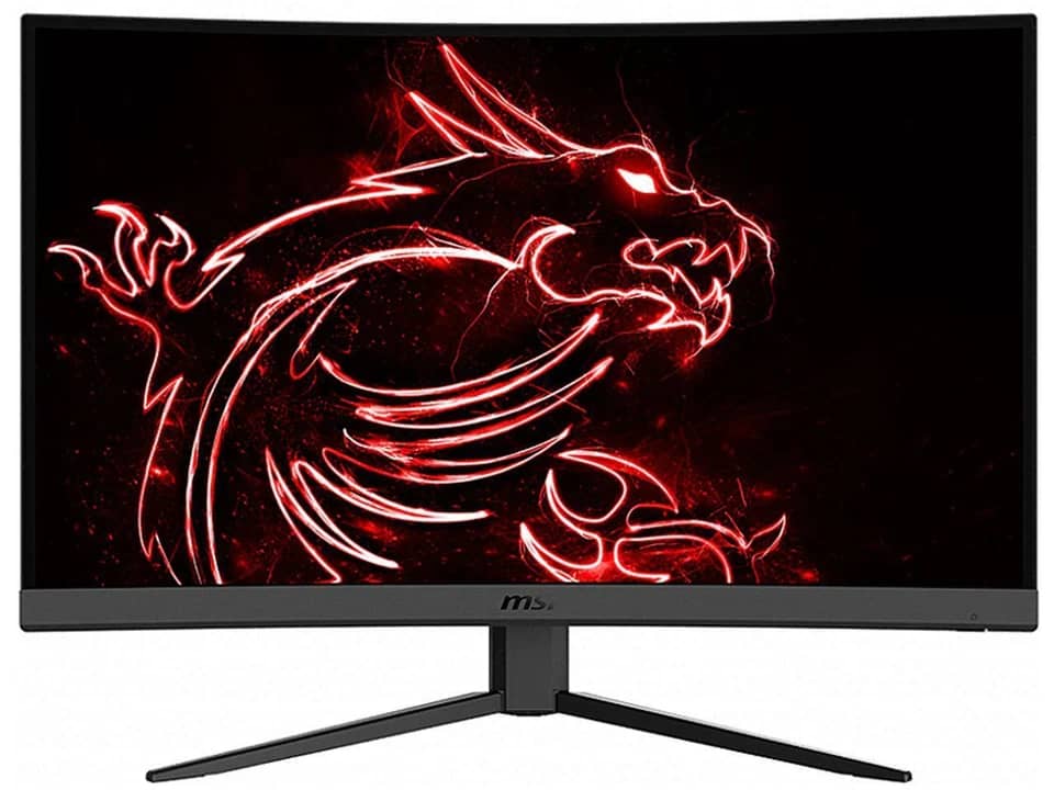 MSI G32C4W Monitors Open-Box Excellent Black