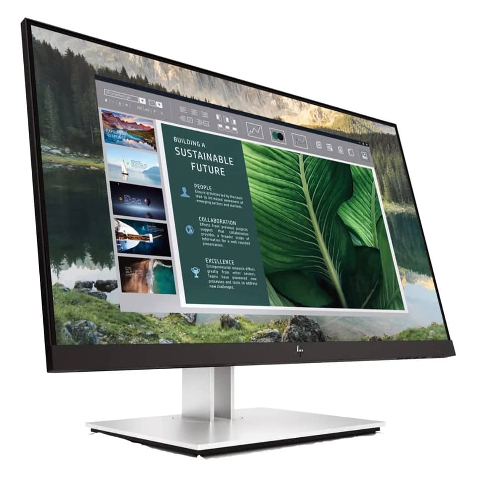 HP E24u G4 Monitors New Black