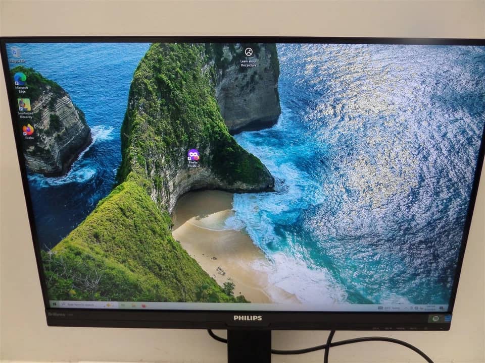 Philips 240B9 Monitors Used - Good Black