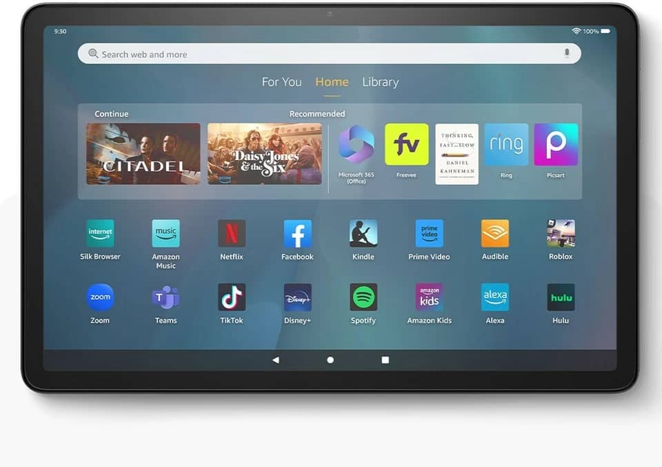 Amazon Fire Max 11 13th Tablets Gray 64GB Open-Box Excellent