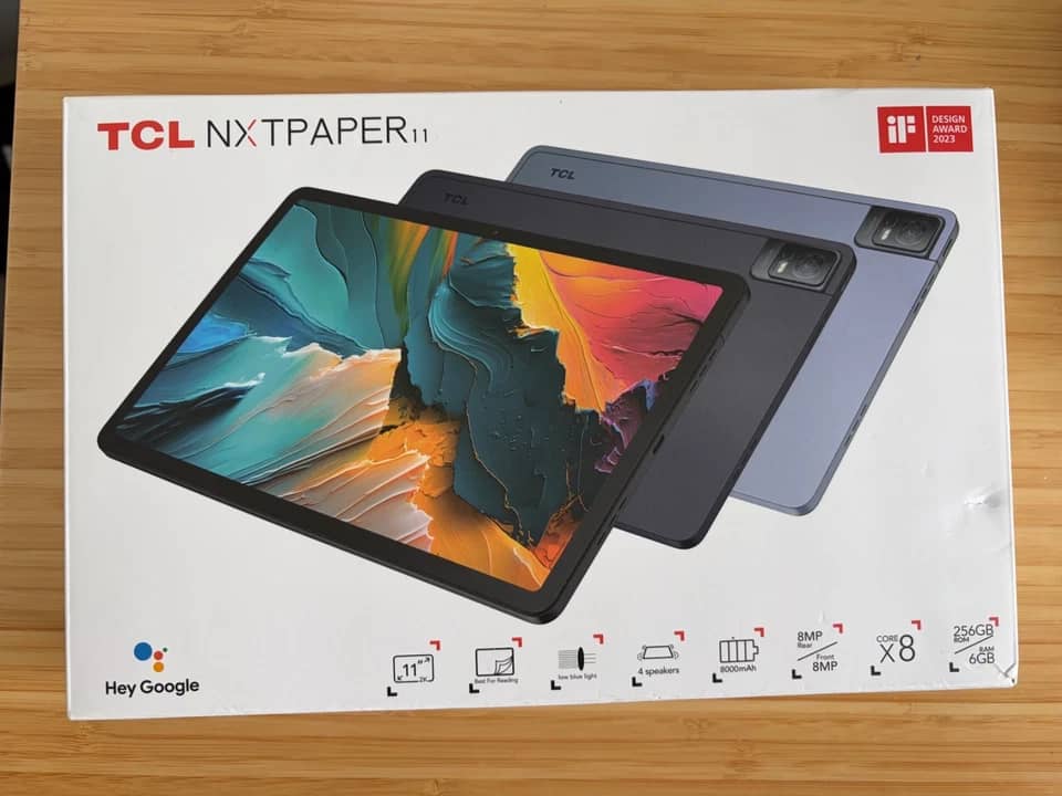 TCL NXTPAPER 11 Tablets Gray 128GB New