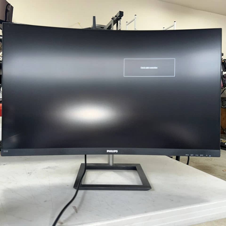 Philips 322E1C Monitors Used - Good Black