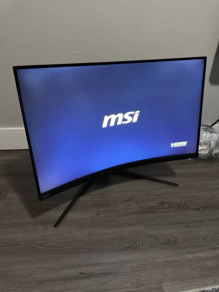 MSI MPG ARTYMIS 323CQR Monitors Used - Good Black