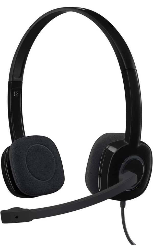 Logitech H151 Headphones & Earbuds New Black