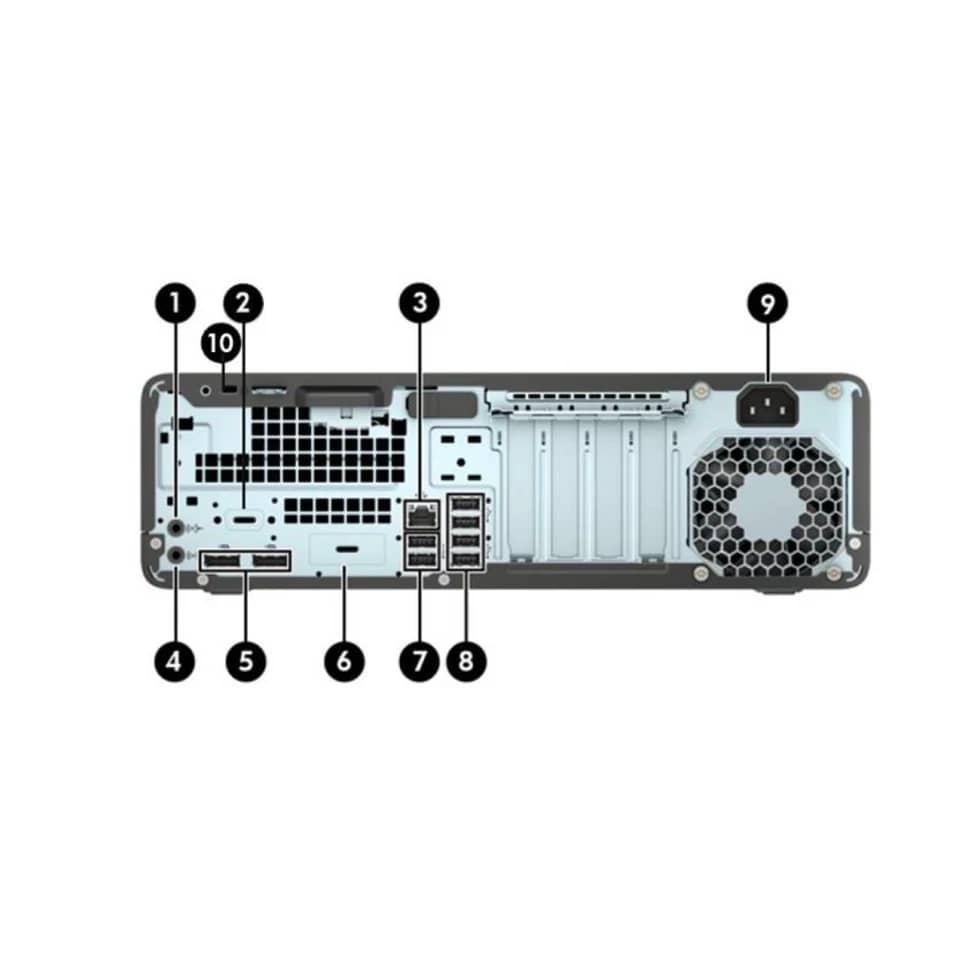 HP EliteDesk 800 G3 Computers New 256GB 8GB