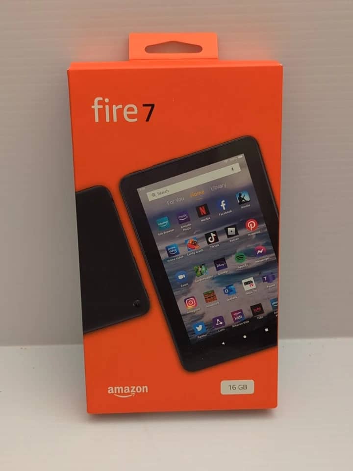 Amazon Fire 7 12th Tablets Black 16GB New