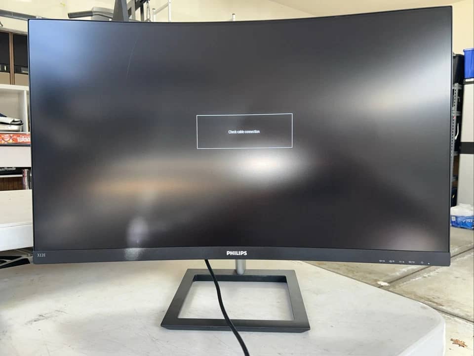 Philips 322E1C Monitors Used - Good Black