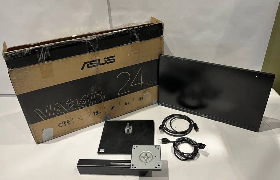 ASUS VA24DQ Monitors New Black