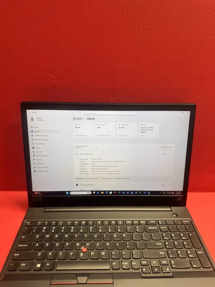 Lenovo ThinkPad E580 Computers Refurbished - Excellent 256GB 6GB