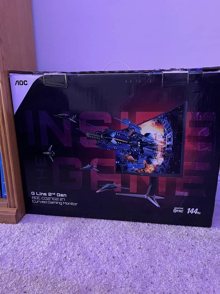 AOC CQ27G2 Monitors New Black