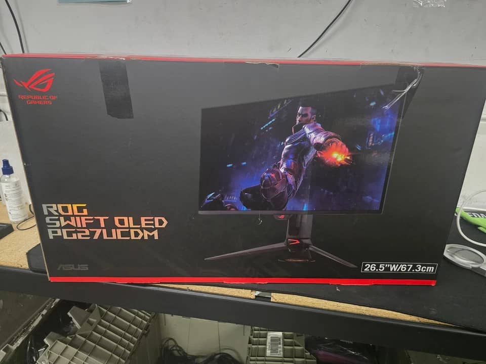 ASUS PG27UCDM Monitors New Black