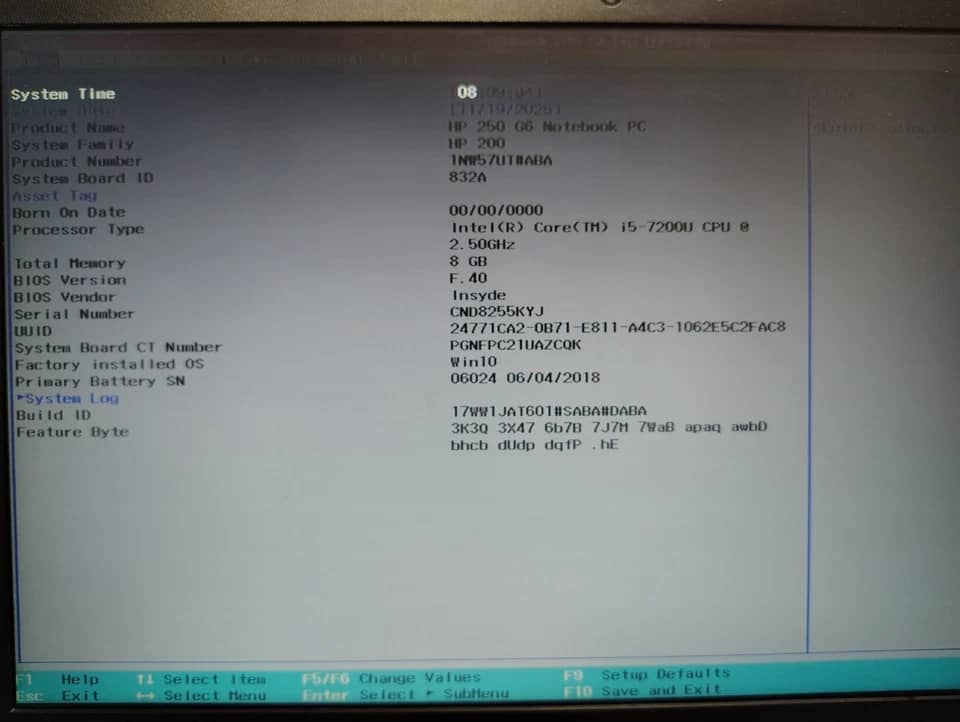 HP 250 G6 Computers Open-Box Excellent 500GB 4GB