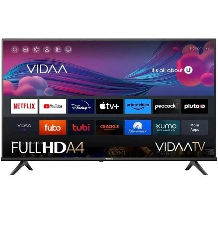 Hisense A4KV TVs New Black