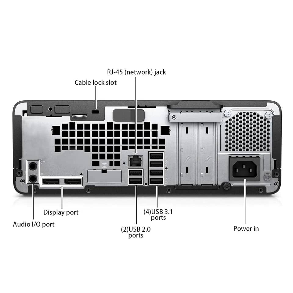 HP ProDesk 600 G3 Computers Refurbished - Excellent 32GB 8GB