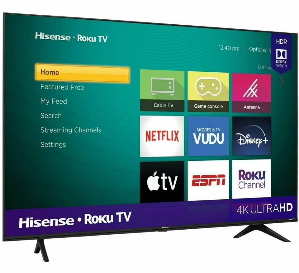 Hisense R6E3 TVs New Black