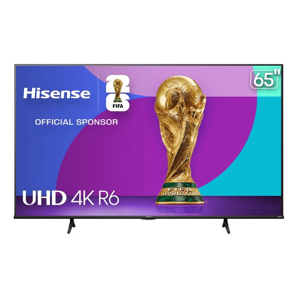 Hisense 65R6E4 TVs New Black