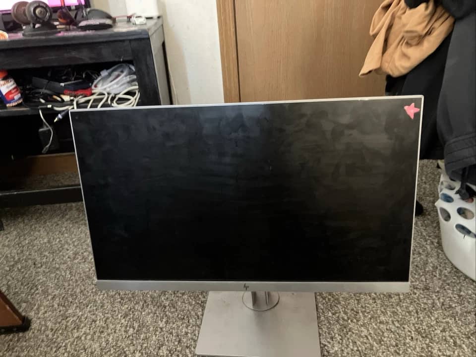 HP E243 Monitors New Silver