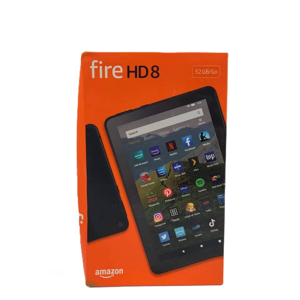 Amazon Fire HD 8 10th Tablets Black 32GB New