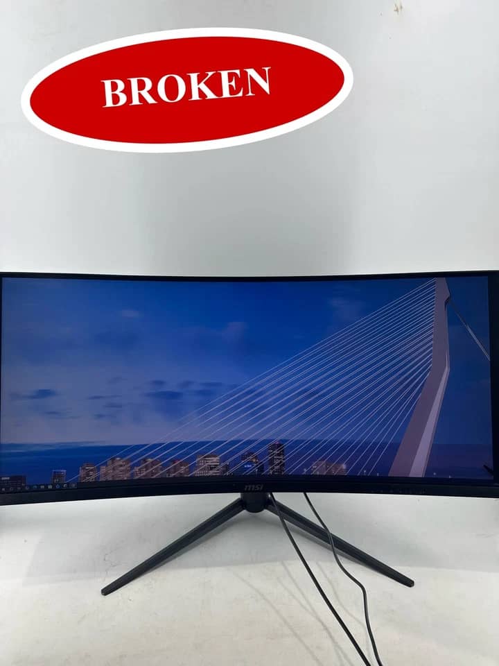 MSI MAG342CQR Monitors New Black