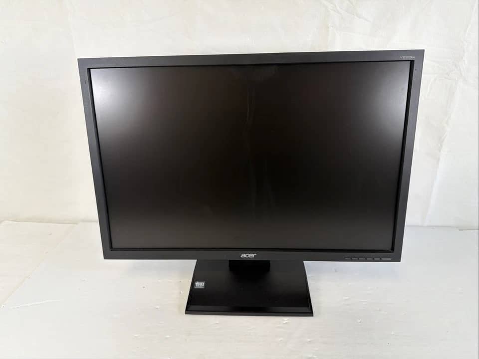 Acer V223W Monitors Refurbished - Premium Black