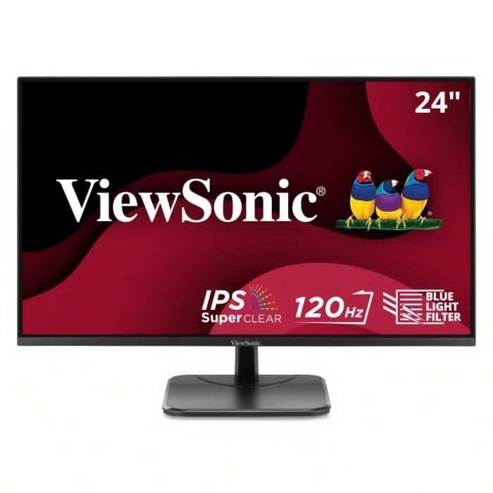 ViewSonic VA2456A-MHD Monitors New Black