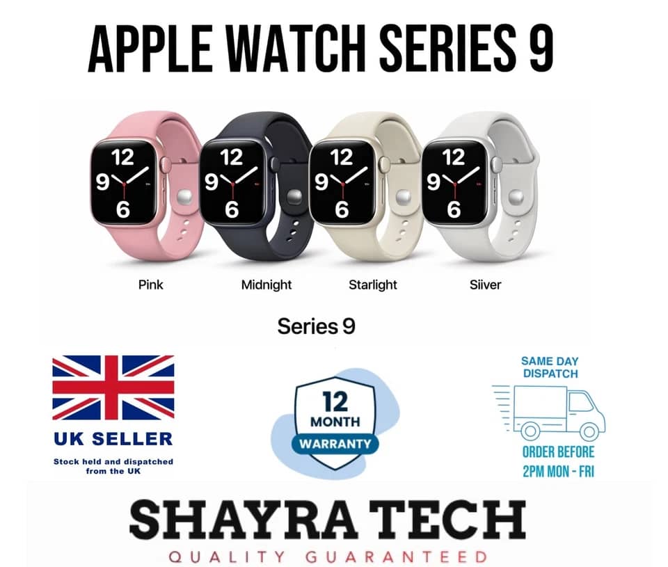 Apple Watch series 9 Smartwatches New Silver