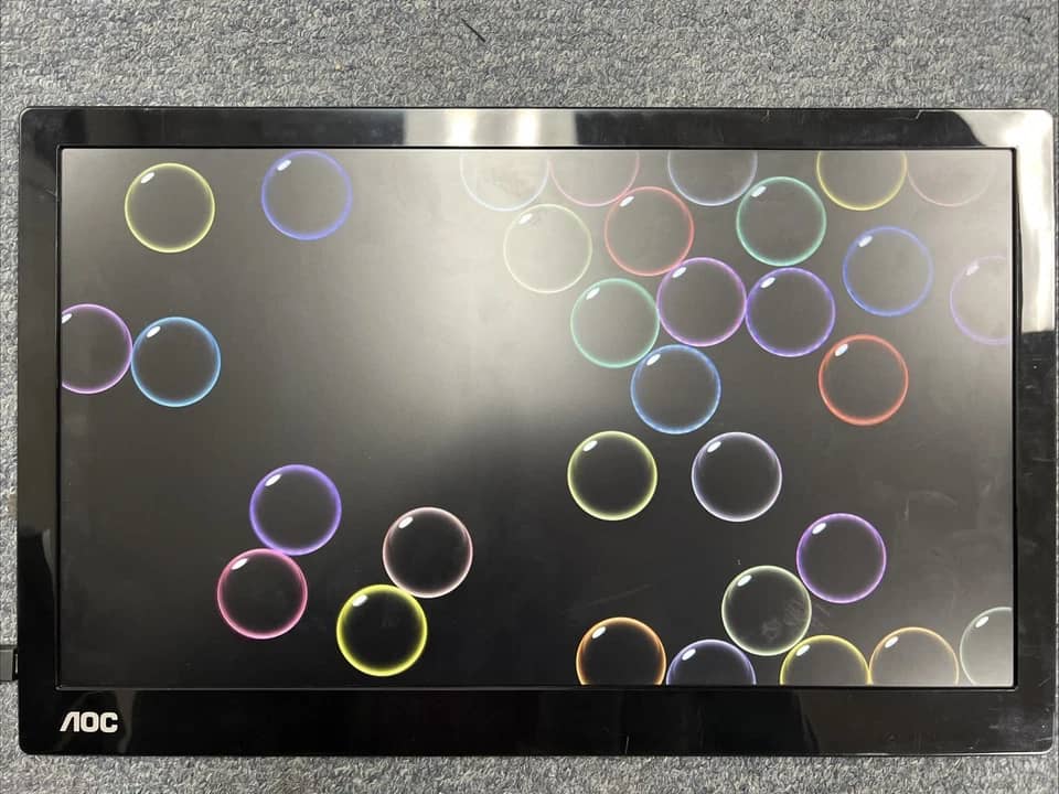 AOC I1601C Monitors Open-Box Excellent Black