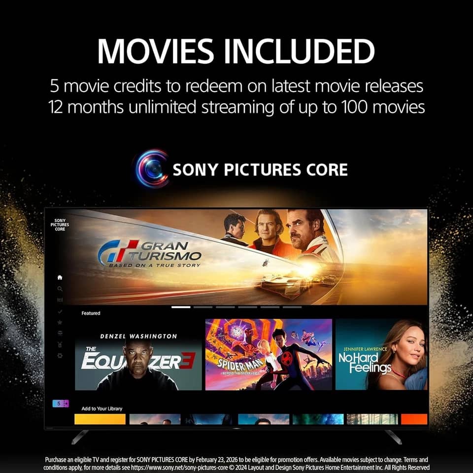Sony bravia 7 TVs New Black
