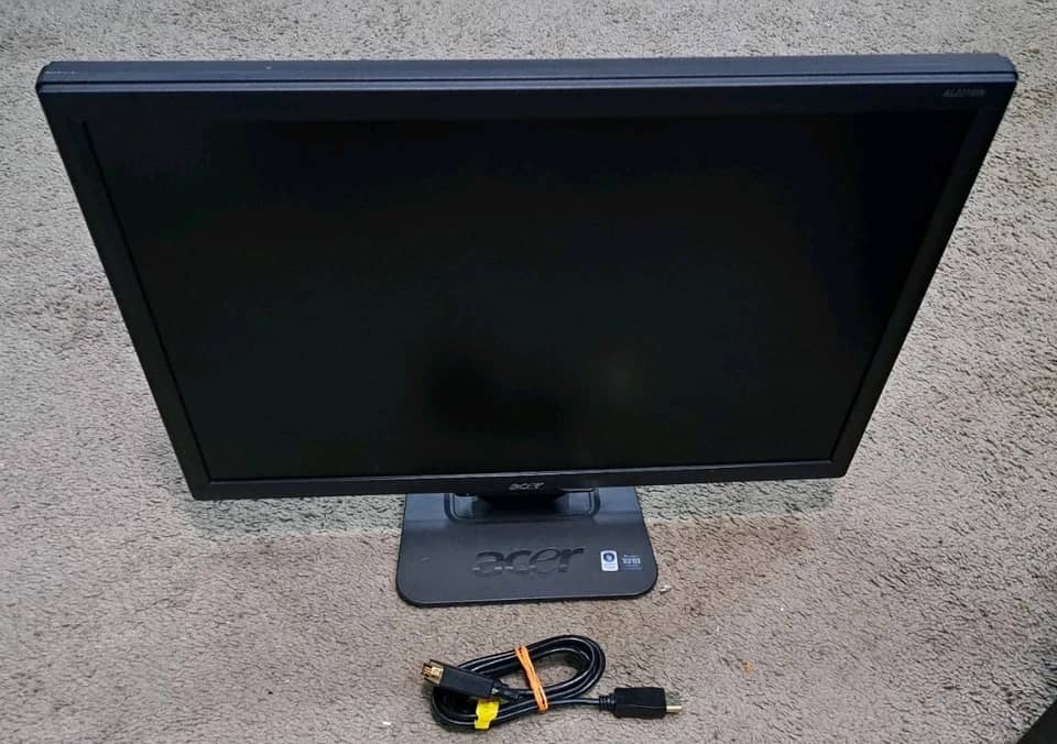 Acer AL1716B Monitors Open-Box Excellent Black