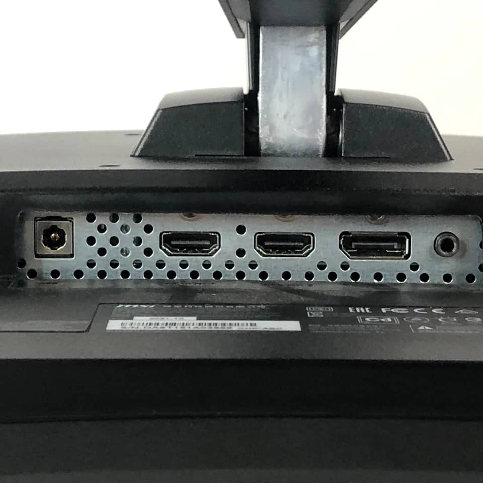 MSI G32C4W Monitors New Black