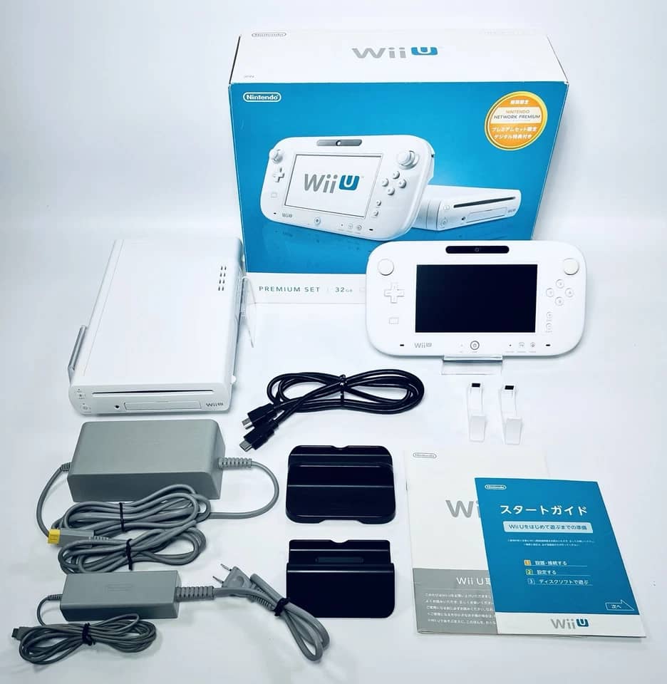 Nintendo Wii U Console Video Game Consoles New White
