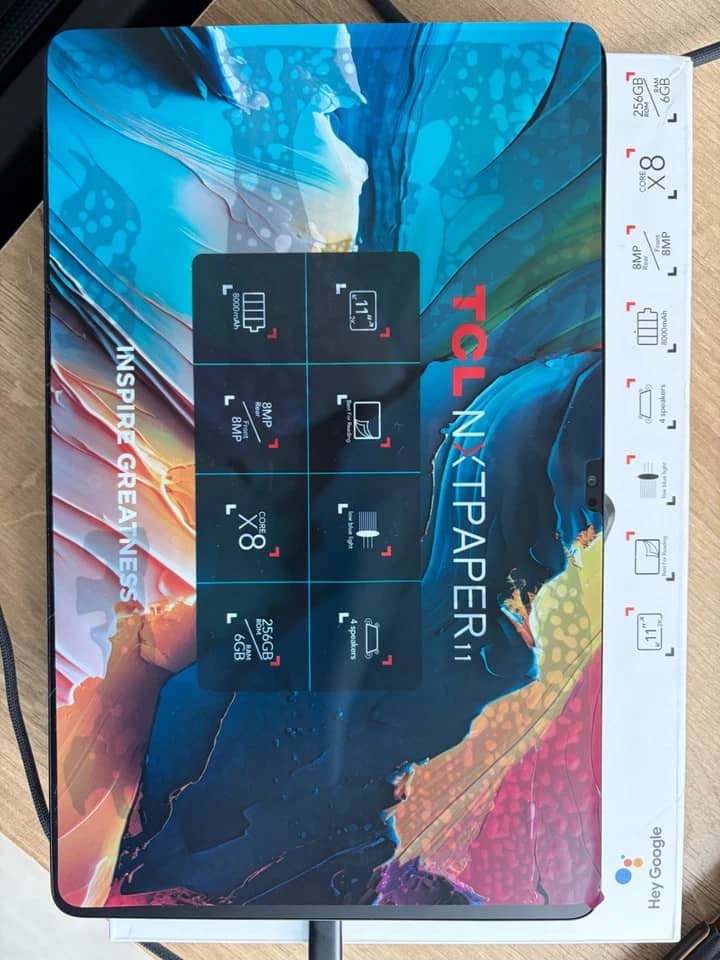 TCL NXTPAPER 11 Tablets Gray 128GB New
