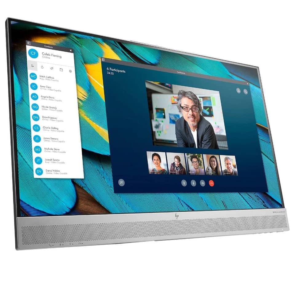 HP E243m Monitors New Silver