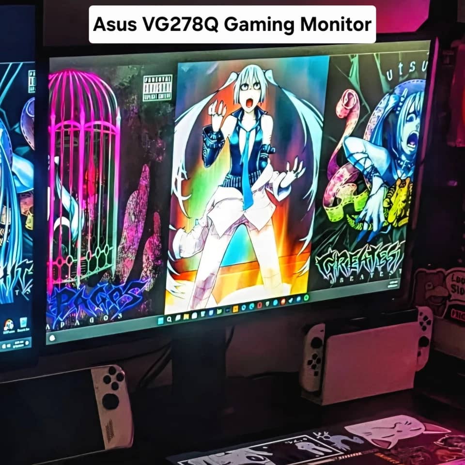 ASUS VG278Q Monitors Used - Good Black