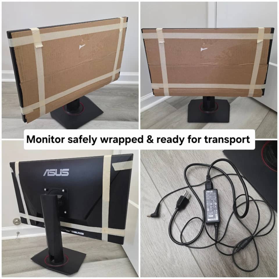 ASUS VG278Q Monitors Used - Good Black