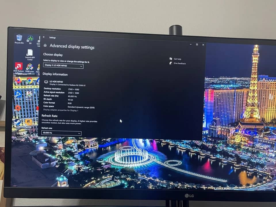 LG 29WL500 Monitors Used - Good Black