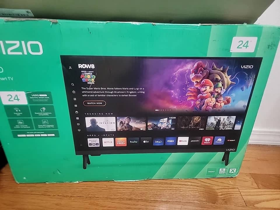 VIZIO D24h-G9 TVs Open-Box Excellent Black