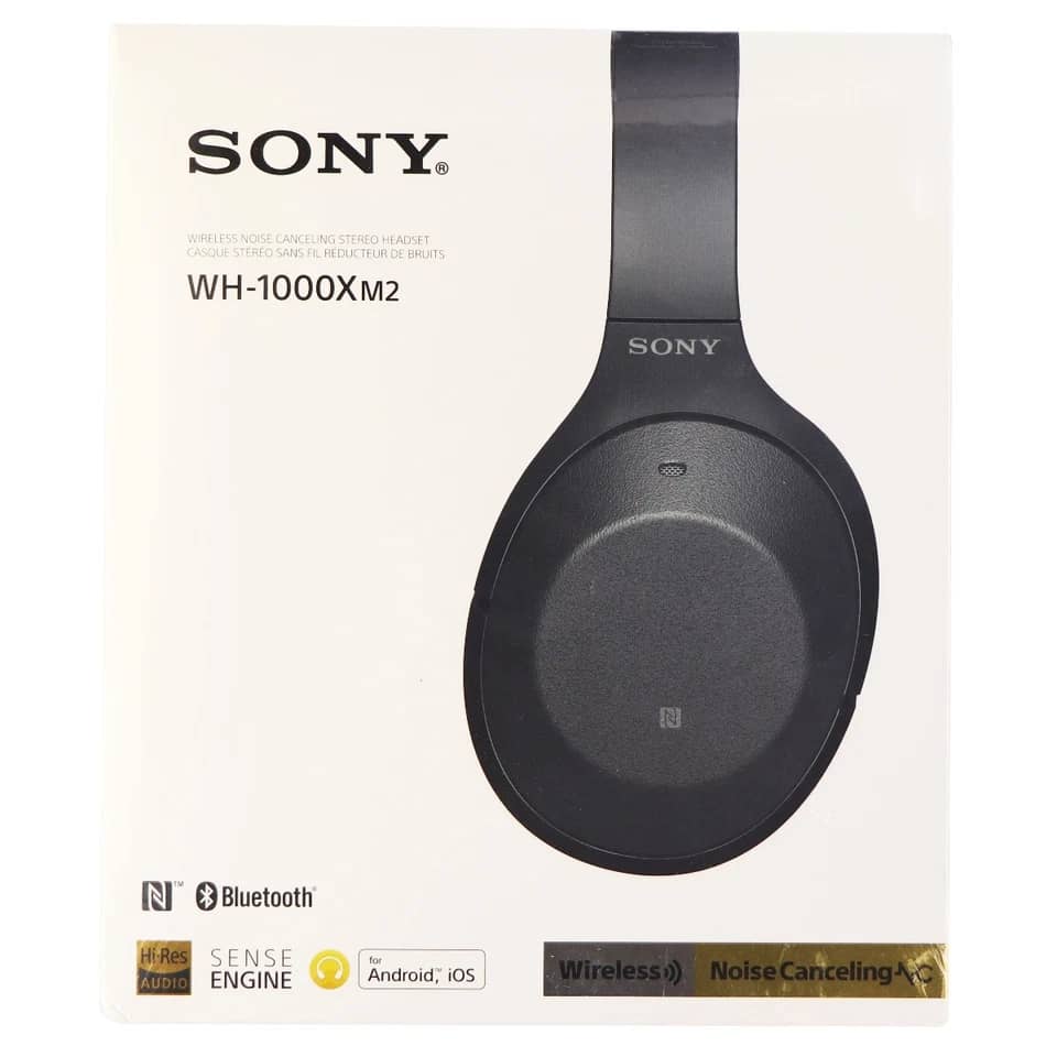 Sony WH-1000XM2 Headphones & Earbuds New Gold