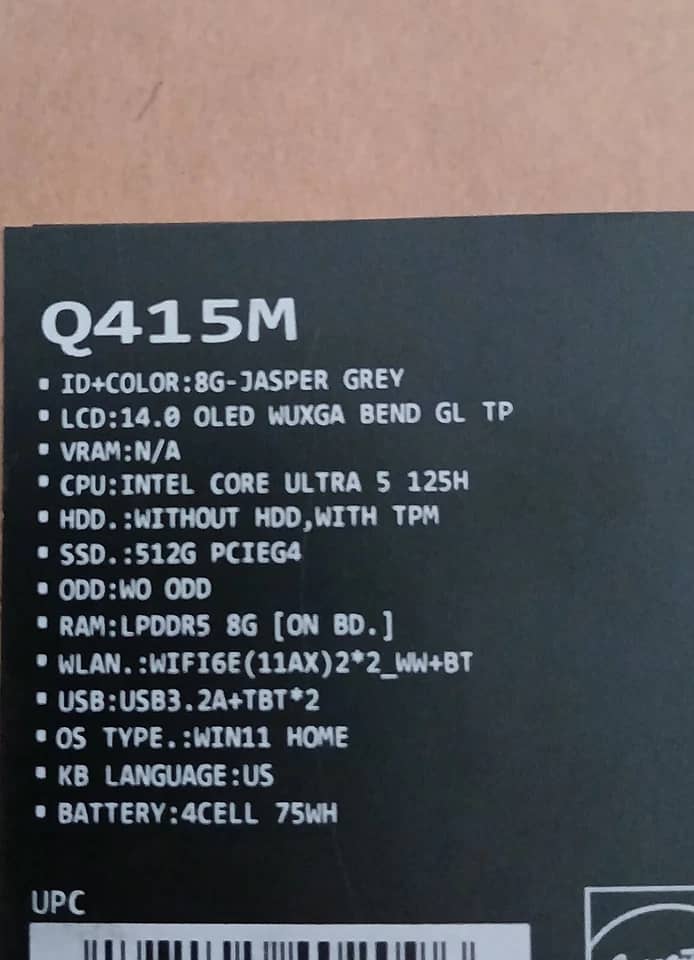 ASUS Zenbook 14 Computers New 512GB 8GB