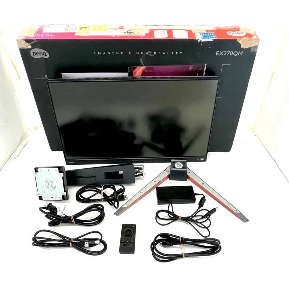 BenQ EX270QM Monitors Used - Good Gray