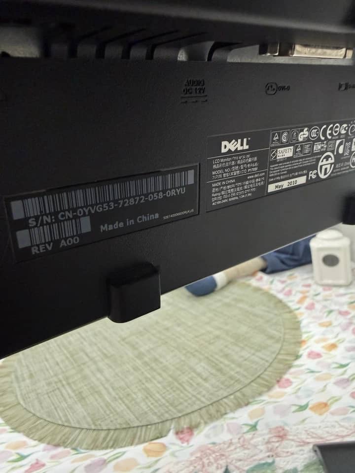 Dell P170S Monitors New Black