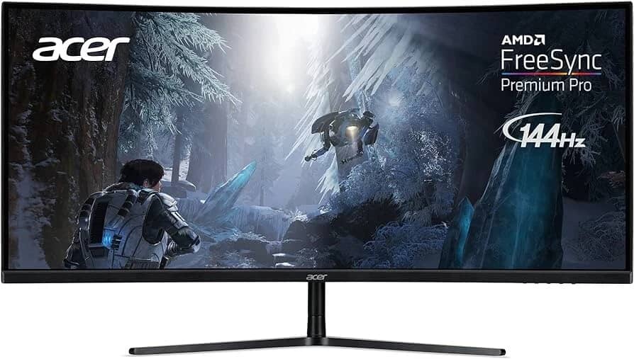 Acer EI342CKR Monitors New Black