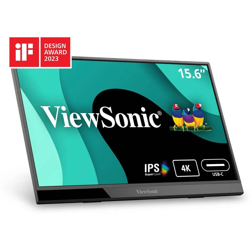 ViewSonic VX1655-4K Monitors New Red