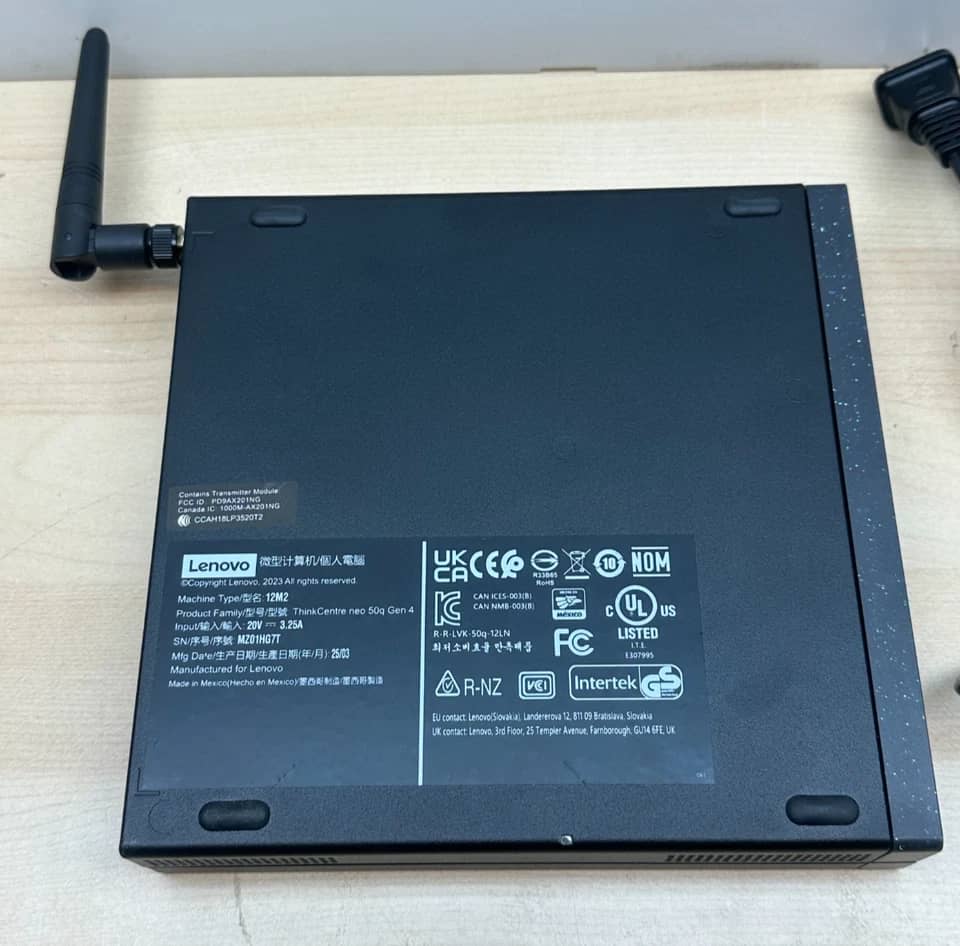 Lenovo ThinkCentre neo 50q Gen 4 Computers New 512GB 8GB