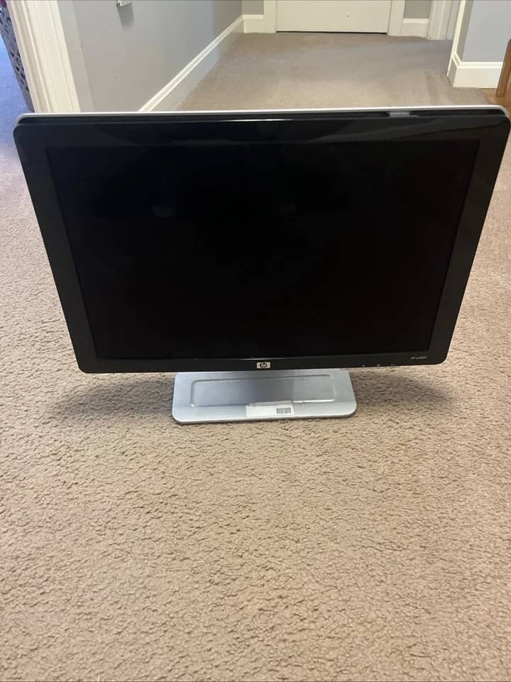 HP W2007 Monitors Used - Good Black