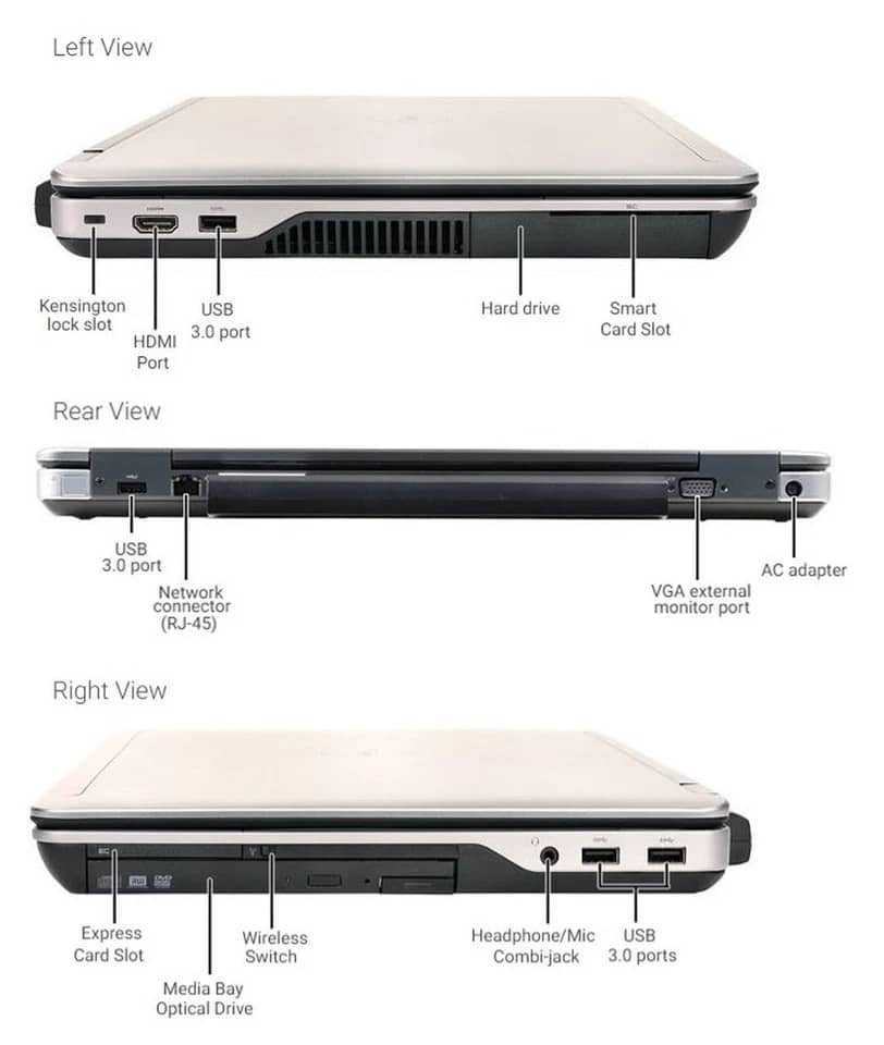 Dell Latitude 6540 Computers New 750GB 8GB