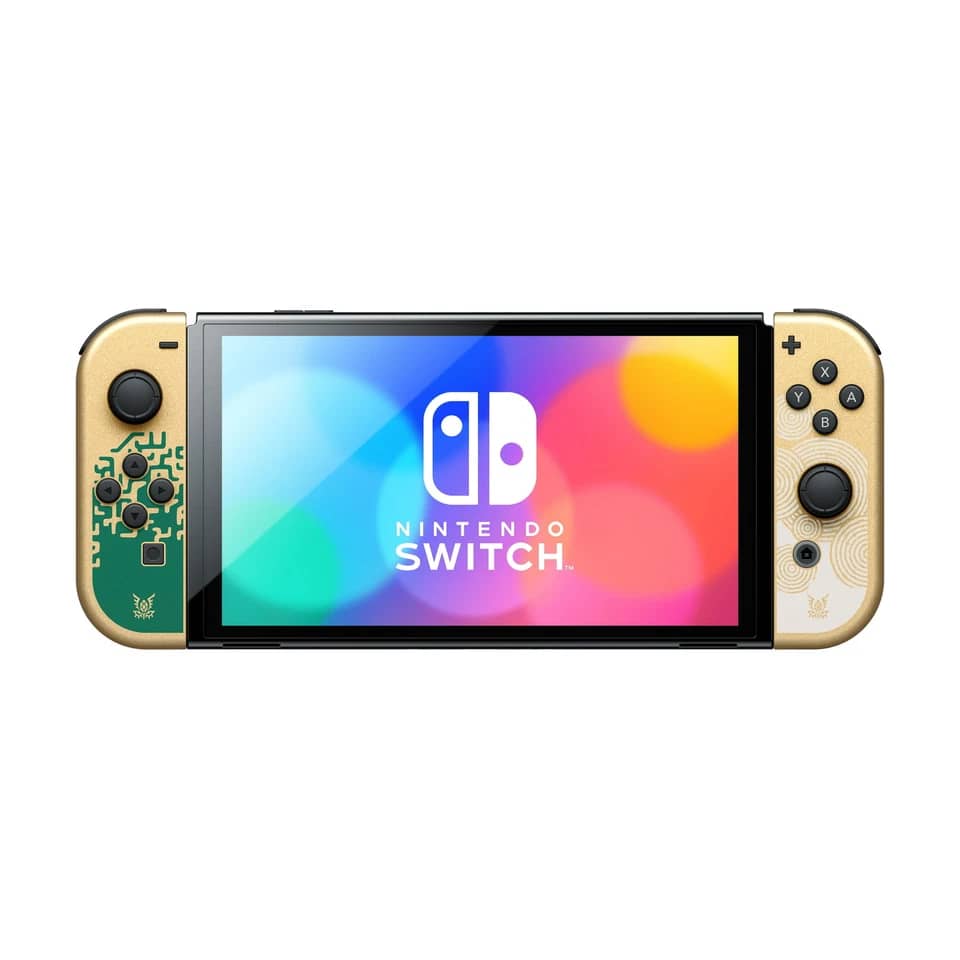 Nintendo Switch OLED Video Game Consoles New Blue