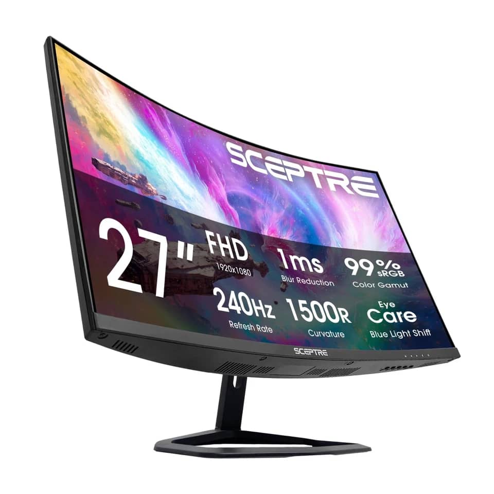 Sceptre C275B Monitors New Black