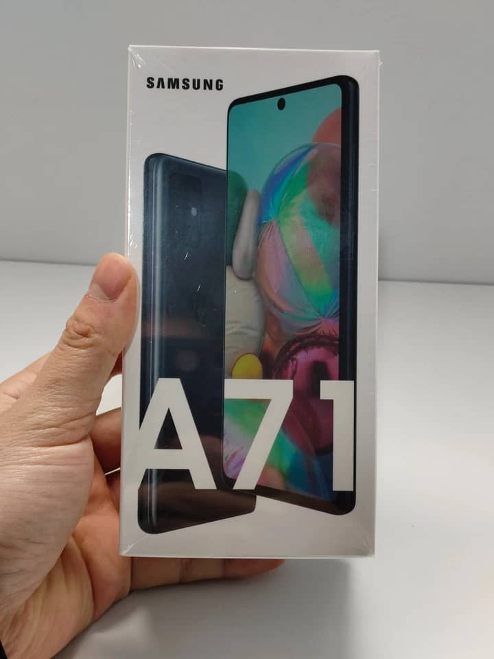 Samsung Galaxy A71 Cell Phones Silver 128G New Unlocked