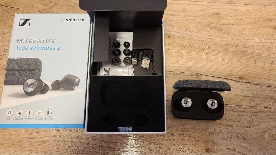 Sennheiser Momentum True Wireless 2 Headphones & Earbuds New Black